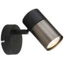 S422/1 Bright Star BLACK BLACK SPOTLIGHT 1X50W GU10 LED BASE 80MM
