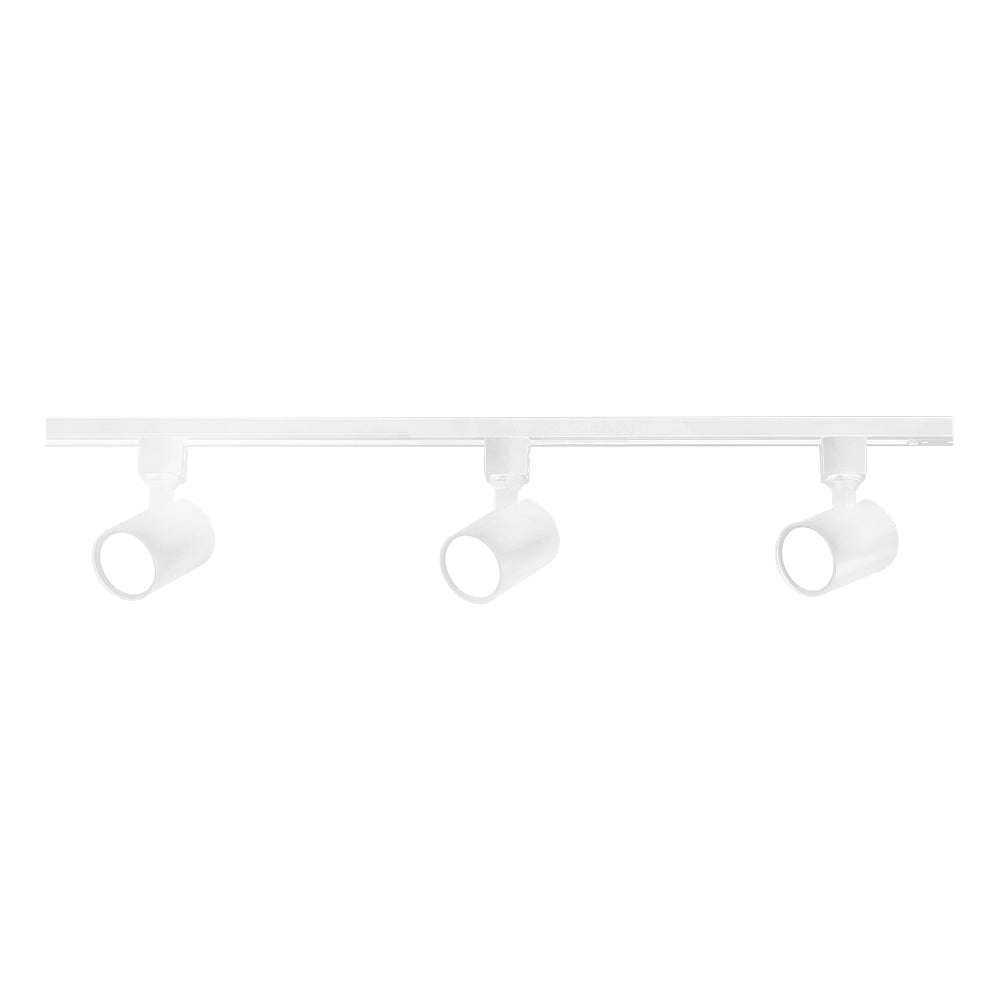 Eurolux Elos 3-Light GU10 Spotlight Track Kit (White) – S460W