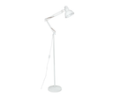 SL086 Bright Star WHITE METAL FLOOR LAMP MOVABLE ARMS 1X60W ES 1930MM