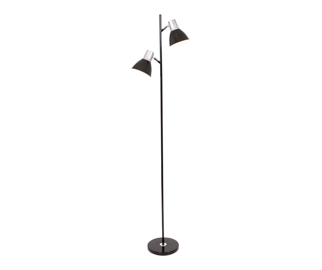 SL1097 Bright Star BLACK MOTHER&SON WITH DOUBLE SWITCH 2X60W ES 1604MM