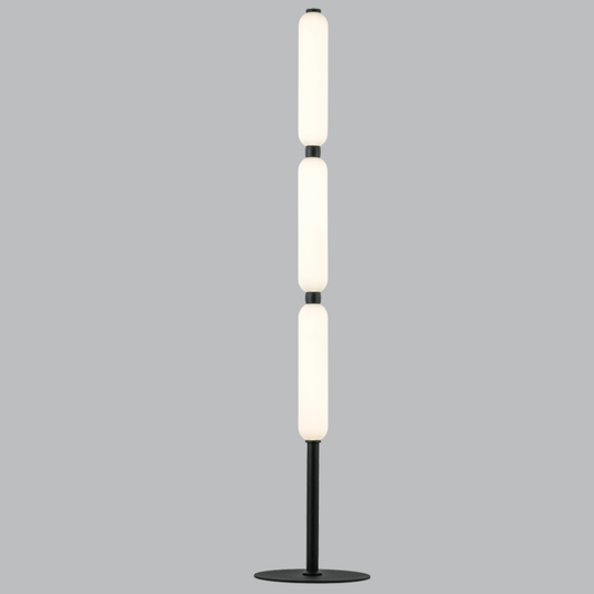 SL402 Bright Star BLACK ALU & OPAL GLS STANDING FOOT SWITCH 24 LED 4000K