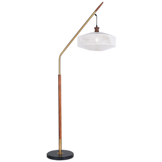 SL429 Bright Star GOLD METAL,WOOD,HEMP ROPE,MARBLE BASE FOOT SWITCH 1X40W