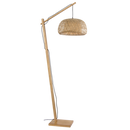 SL431 Bright Star WOOD WOOD & BAMBOO SHADE FOOT SWITCH 1X60W ES LED