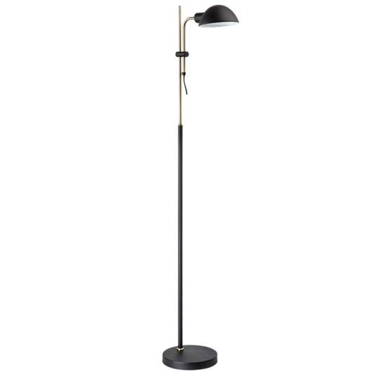 SL432 Bright Star BLACK BLACK METAL MOVABLE ARM 1X40W ES 1500MM ADJ