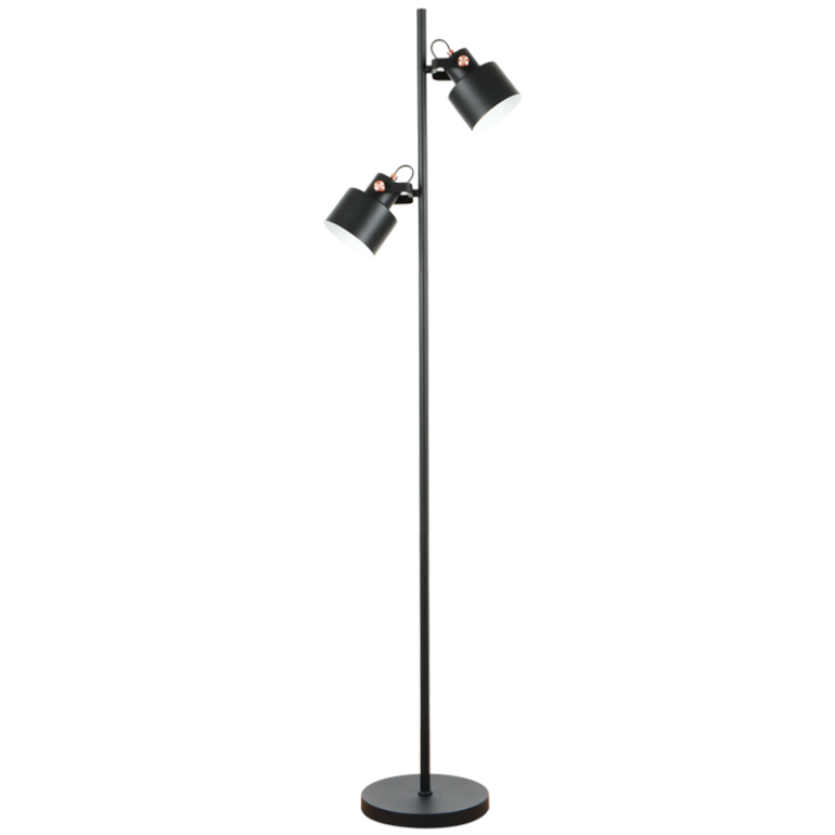 SL436 Bright Star BLACK BLACK+COPPER WH INNER FOOT SWITCH 2X40W ES