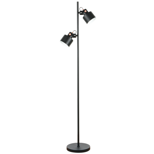SL436 Bright Star BLACK BLACK+COPPER WH INNER FOOT SWITCH 2X40W ES