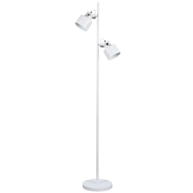 SL437 Bright Star WHITE WHITE+SAT/CHR WH INNER FOOT SWITCH 2X40W ES