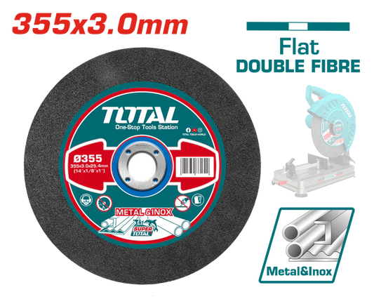 Total 355X3.0Mm Abrasive Metal Cutting Disc Each Professional TAC2303558
