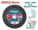 Total 355X3.0Mm Abrasive Metal Cutting Disc Each Professional TAC2303558