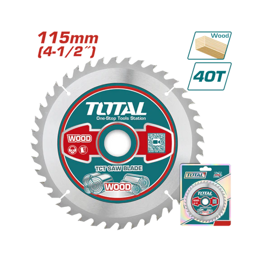 Total Tct Saw Blade 115Mm For Angle Grinder Each Professional TAC231255
