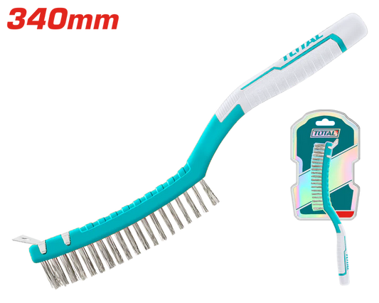 Total Wire Brush 340Mm Professional TAC38051