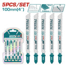 Total Jigsaw Blade Mix 5pc Set Tac51051