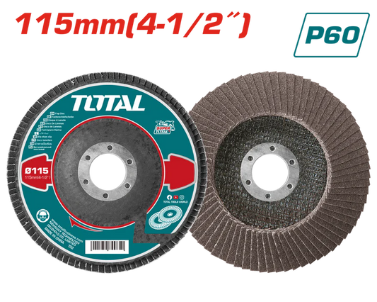 Total 115Mm Flap Disc P60 Professional TAC631152
