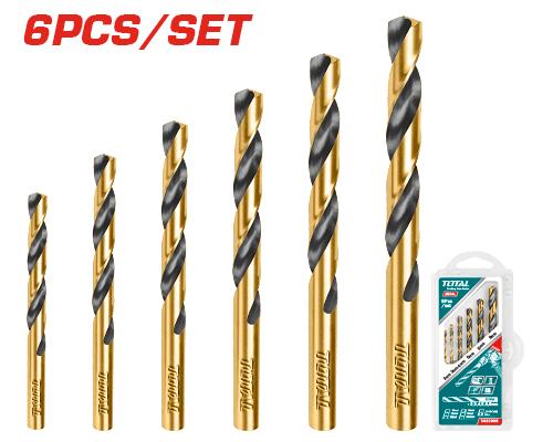Total Hss Twist Drill Bits Set 2-8Mm Professional TACSD0605