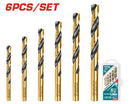 Total Hss Twist Drill Bits Set 2-8Mm Professional TACSD0605