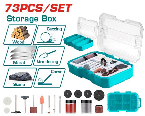 Total General Use Set For Mini Drill/Pencil Grinder Professional TAKMG7072