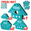 Total 7 Pcs Magnetic Welding Holder Set Professional TAMWH7006