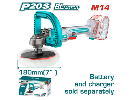 Total 20v P20s Cordless Polisher Solo Tapli2018
