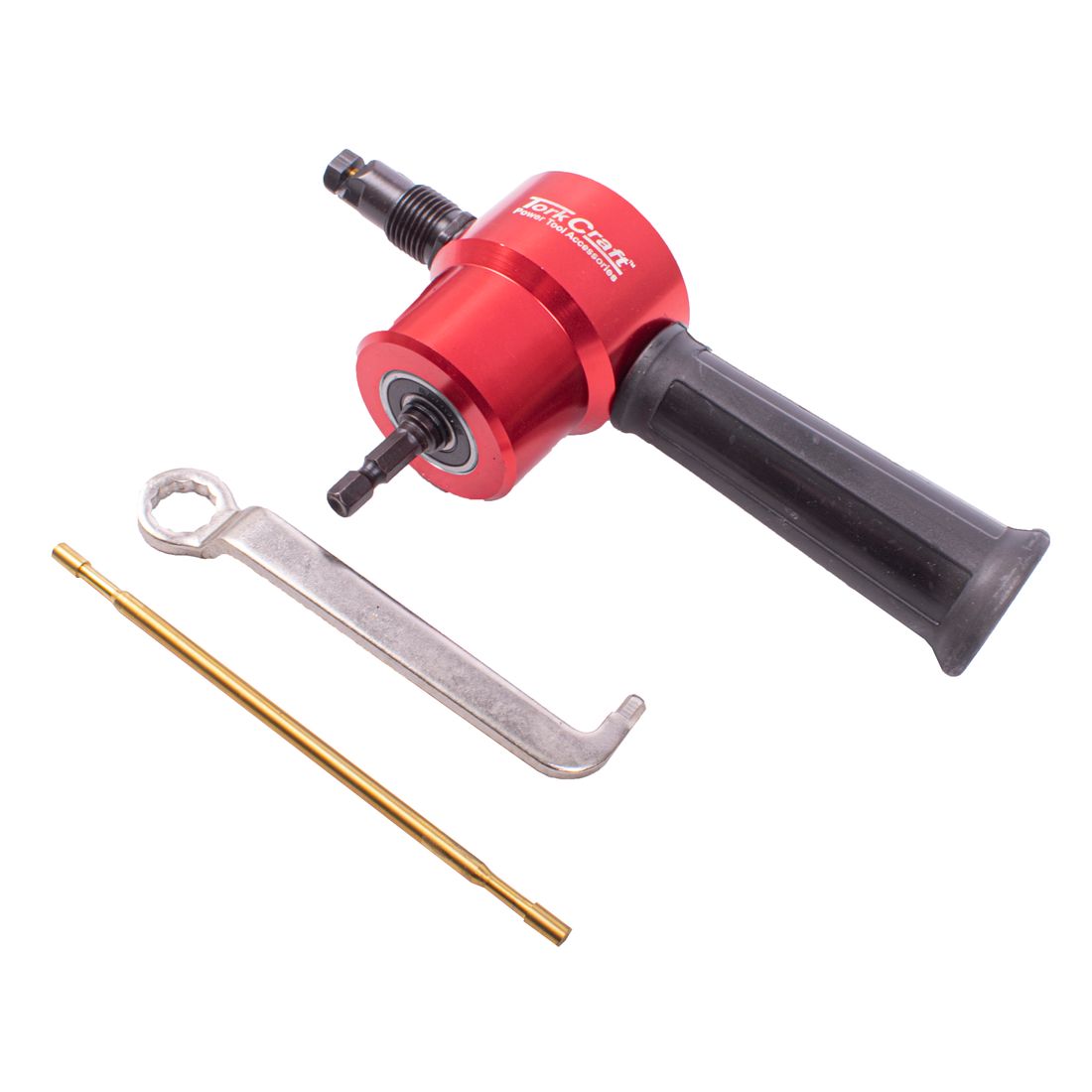 Tork Craft Sheet Metal Nibbler Cutter Attachment for Power Drills (1/4" Hex Drive) – TC10008