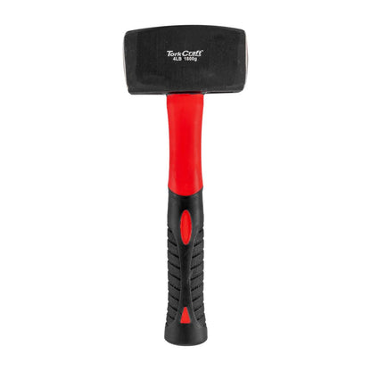 Tork Craft 1.8kg (4lb) Club Hammer with Shock-Absorbing Fibreglass Handle (220mm) – TC608018