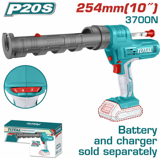 Total 20v P20s Cordless Caulking Gun Solo Tcgli2001