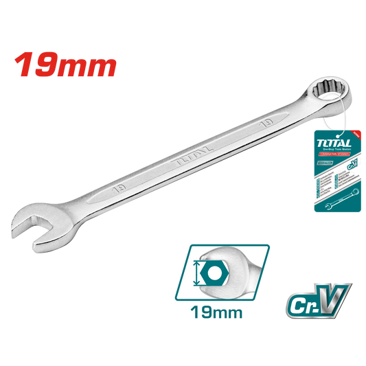 Total Combination Spanner 19Mm Professional TCSPA191