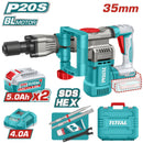 Total 20v P20s Cordless Demolition Breaker Kit 3200bpm Tdbli203582