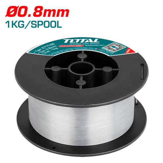 Total Flux-Cored Wire 0.8Mm 1Kg Spool Professional TEWSFC081001