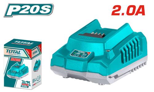 Total 20v P20s 2.0ah Fast Intelligent Charger Tfcli2001