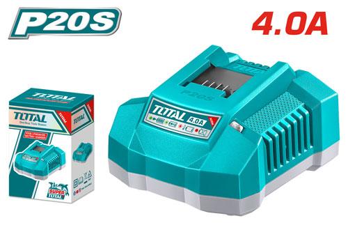 Total 20v P20s 4.0ah Battery Charger Tfcli20411