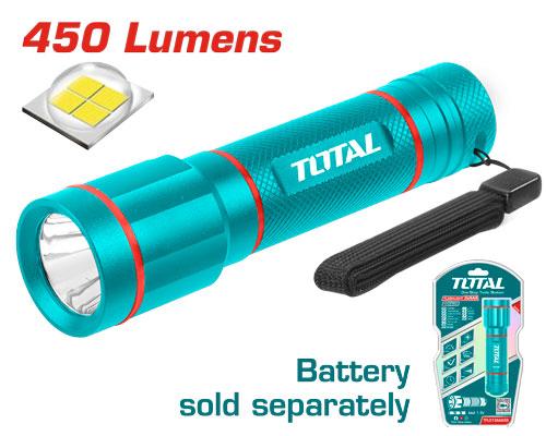 Total Battery Operated Flashlight 450 Lumens Tfl013aaa58