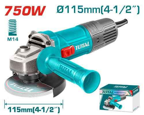Total Angle Grinder + Protection Combo Deal RCP-CUT+GRIND750W