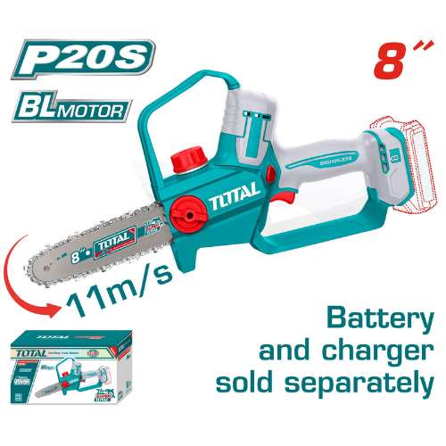 Total 20v P20s Cordless Pruner Saw Solo Garden Tool Tgsli2088