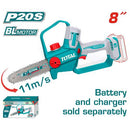 Total 20v P20s Cordless Pruner Saw Solo Garden Tool Tgsli2088