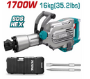 Total 220v Demolition Breaker 1700w/16kg Th215456