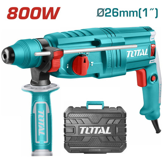 Total 220v 800w Rotary Hammer Drill Th308268