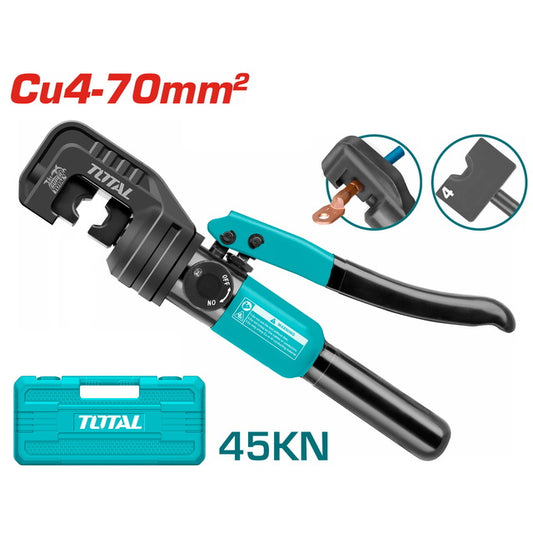 Total Hydraulic Crimping Tool 45Kn 4-70Mm2 Professional THCT070