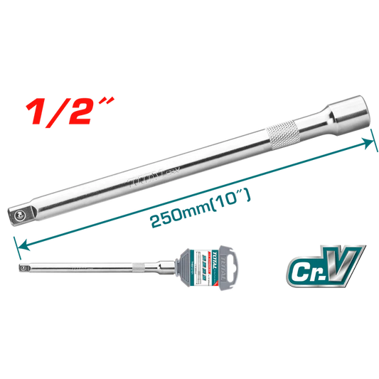 Total 1/2" Extension Bar 10" 250Mm Professional THEB12101