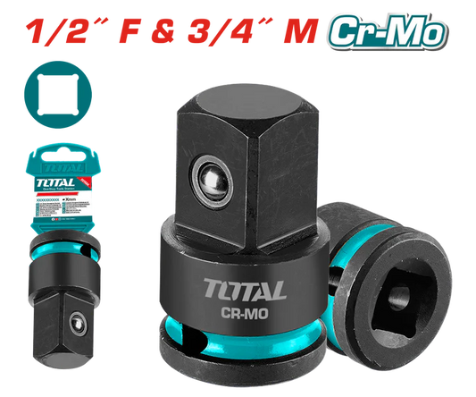Total 1/2" Impact Socket Adapter Professional THIAD1234
