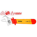 Total 1000V Insulated Adjustable Wrench 10"/250Mm Professional THIADW101