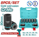 Total 8 Pcs 3/4"dr. Deep Impact Socket Set Thkisd34082l