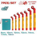 Total 7Pcs 1000V Insulated Ring Wrench Set Professional THKISPA0702