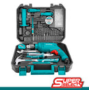 Total 115pcs 220v Impact Drill With Hand Tools Kit With Case Thkthp1152
