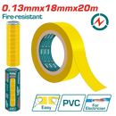 Total Pvc Insulation Tape 20M Yellow Professional THPET1011