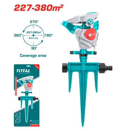 Total Plastic Auto Gear Sprinkler Promo Garden Tool Professional THPS13601