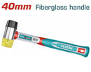 Total Rubber And Plastic Hammer 40mm THRUH6940