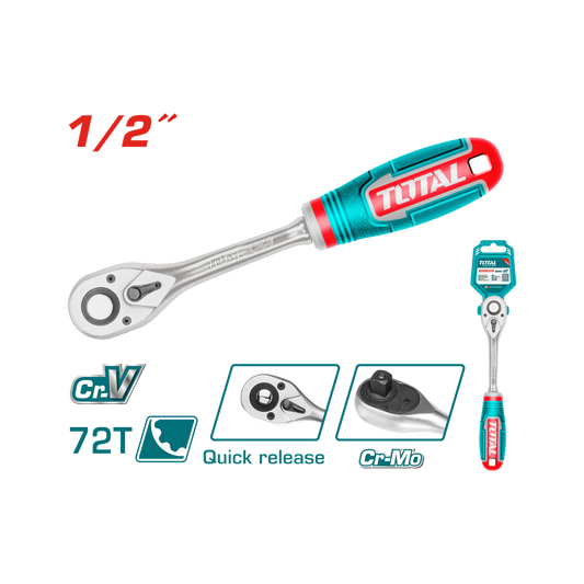Total Ratchet Wrench 260Mm Professional THT106126