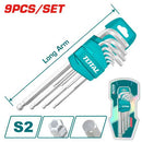 Total Ball Point Hex Key 1-10Mm Professional THT106291