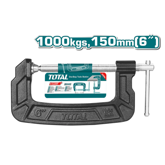 Total G Clamp 6"/15cm Tht13161