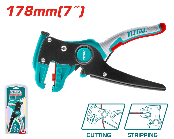 Total Wire Stripper 7"/178Mm Professional THT15606